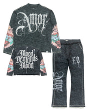 Load image into Gallery viewer, Set | F4226 Amor Jogging Set - Black