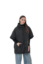 Load image into Gallery viewer, Hooded Vest in Black