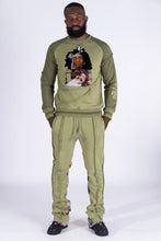 Load image into Gallery viewer, F1959 Frost Blow French Terry Pants - Olive