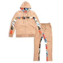 Load image into Gallery viewer, F5220 Alonzo Suede Reversible Set - Khaki
