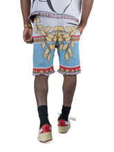 Load image into Gallery viewer, F617 The Saint Tapestry Shorts - White
