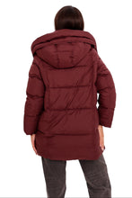 Load image into Gallery viewer, Burgundy Crush Insulated Bio-Down Coat