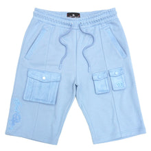 Load image into Gallery viewer, F677 Frost Essential Fleece Shorts - Blue