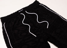 Load image into Gallery viewer, F678 Baroque Terry Shorts- Black
