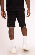 Load image into Gallery viewer, F678 Baroque Terry Shorts- Black