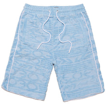 Load image into Gallery viewer, F678 Baroque Terry Shorts- Blue