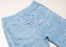 Load image into Gallery viewer, F678 Baroque Terry Shorts- Blue