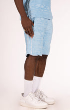 Load image into Gallery viewer, F678 Baroque Terry Shorts- Blue