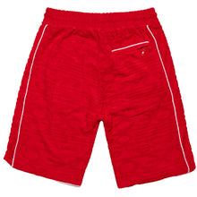 Load image into Gallery viewer, F678 Baroque Terry Shorts- Red