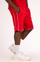 Load image into Gallery viewer, F678 Baroque Terry Shorts- Red