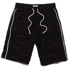 Load image into Gallery viewer, F678 Baroque Terry Shorts- Black