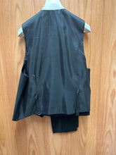 Load image into Gallery viewer, Moda Color Exclusive Black/Gold 3-Piece Slim Fit Turkish Suit