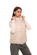 Load image into Gallery viewer, Quilted Vest in Ivory