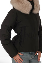 Load image into Gallery viewer, Genuine Polar Fox Fur Down Fill Jacket