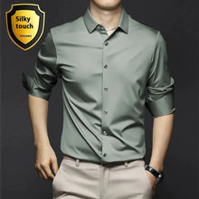Load image into Gallery viewer, Luxury Ice Silk Shirt - # BOAA13510046