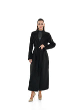 Load image into Gallery viewer, Aria Cashmere Blend Coat in Black