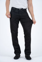 Load image into Gallery viewer, Slade Men's Black Relaxed Fit Stretch Pants