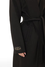 Load image into Gallery viewer, Lafayette Cashmere Blend Overcoat in Black