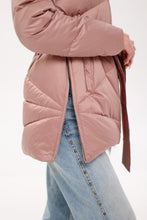 Load image into Gallery viewer, Genuine Silver Fox Fur Trim Down Insulated Parka