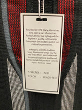 Load image into Gallery viewer, Stacy Adams 2201 Black/Red Geometric Print Sweater | Quarter Zip