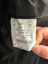 Load image into Gallery viewer, Moda Color Black/Gold Floral Print Turkish 100% Wool Suit