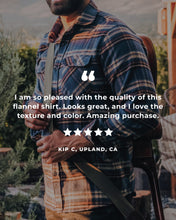Load image into Gallery viewer, Field Grand Flannel, Pecan Plaid