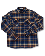 Load image into Gallery viewer, Field Grand Flannel, Pecan Plaid