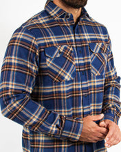 Load image into Gallery viewer, Field Grand Flannel, Pecan Plaid