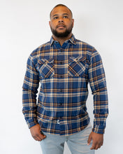 Load image into Gallery viewer, Field Grand Flannel, Pecan Plaid