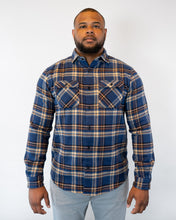 Load image into Gallery viewer, Field Grand Flannel, Pecan Plaid