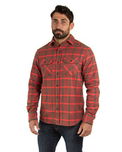 Load image into Gallery viewer, Field Grand Flannel, Brick Windowpane