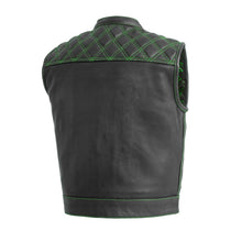 Load image into Gallery viewer, Upside Men's Club Style Leather Vest