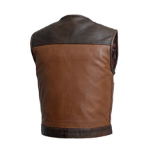 Load image into Gallery viewer, Lowside Gunner Men's Perforated Leather Vest