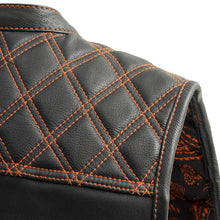 Load image into Gallery viewer, Downside Men's Motorcycle Leather Vest
