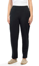 Load image into Gallery viewer, Women's Knit Pull on Pants - Cotton Blend with Flat Front waistband