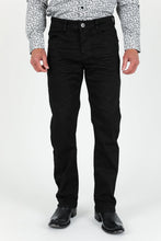 Load image into Gallery viewer, Slade Men's Black Relaxed Fit Stretch Pants