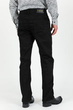 Load image into Gallery viewer, Slade Men's Black Relaxed Fit Stretch Pants