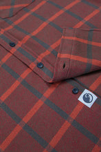 Load image into Gallery viewer, Field Grand Flannel, Brick Windowpane