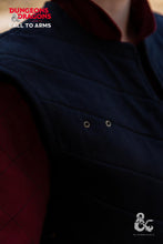 Load image into Gallery viewer, Dungeons & Dragons Fighter Vest Black