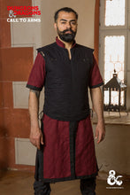 Load image into Gallery viewer, Dungeons & Dragons Fighter Vest Black