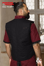 Load image into Gallery viewer, Dungeons & Dragons Fighter Vest Black