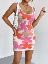 Load image into Gallery viewer, Floral Pattern Sweater Dress | NCS