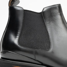 Load image into Gallery viewer, Foil leather Thick-Soled Chelsea Boot 2898 Black