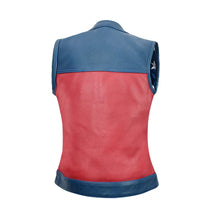 Load image into Gallery viewer, Freedom Belle Women's Motorcycle Leather Vest