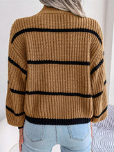 Load image into Gallery viewer, Frenchy Striped Mock Neck Sweater | NCS