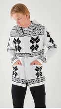 Load image into Gallery viewer, Lagos Red Exclusive Men's White Patch Long Sweaters | Hoodie LS83