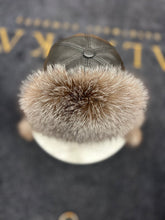 Load image into Gallery viewer, Genuine Silver Fox Fur Genuine Leather Hat