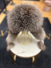 Load image into Gallery viewer, Genuine Silver Fox Fur Genuine Leather Hat