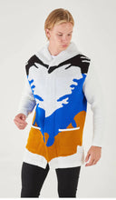 Load image into Gallery viewer, Lagos Red Exclusive Men's White Shaded Long Sweaters | Hoodie LS88