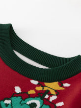 Load image into Gallery viewer, Funny Children's Cartoon Dinosaur Christmas Sweater | NCS
